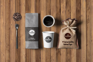Vayra Coffee Product mock-up